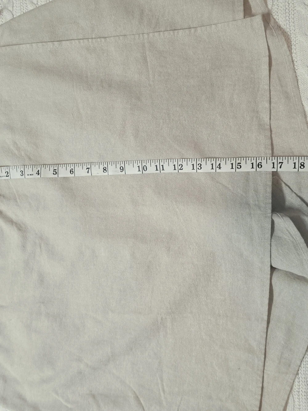 Beige Linen Skort Plus Size 2XL Beach Summer Tropical Cruise Travel New With Tag